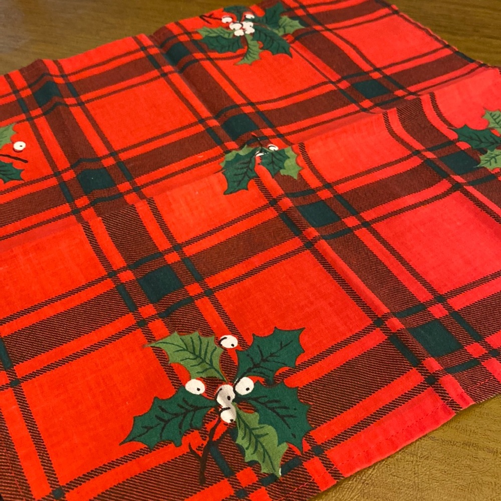 Christmas napkins